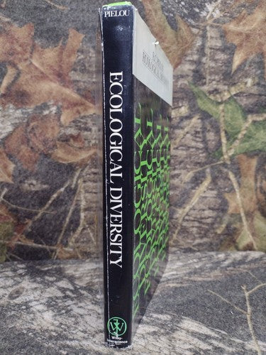 ECOLOGICAL DIVERSITY By E. C. Pielou - 1975 Hardcover -Ecology Environmental Sci