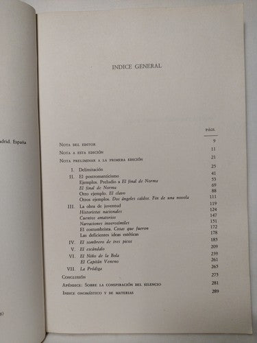 Estudios Sobre La Novela Española Del Siglo XIX: Pedro Antonio De Alarcon -1977