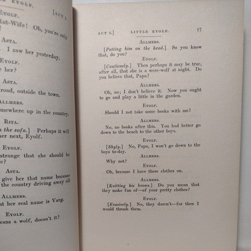 The Collected Works Of Henrik Ibsen 1911 Volume 11 HC no DJ