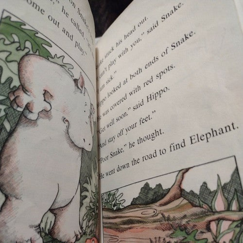 I Can Read Books: It's Me, Hippo! by Mike Thaler -1983 Hardcover