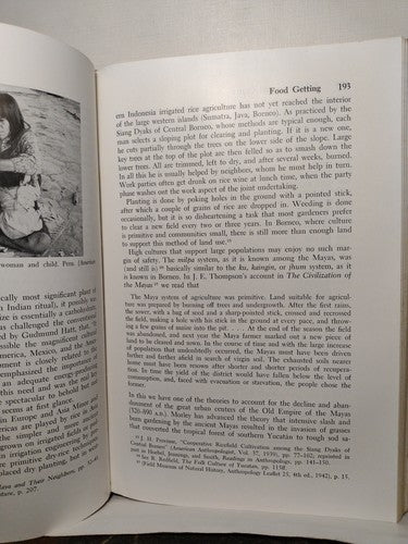 Man In The Primitive World by Adamson Hoebel -1957 -HCnoDJ -2nd Edition