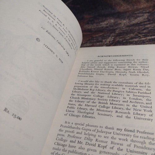Dialogue Between a Theist and An Idolater by Brahma Pauttalik Samvad -1963 1st E