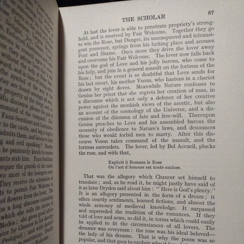 Chaucer, By George H. Cowling HC book