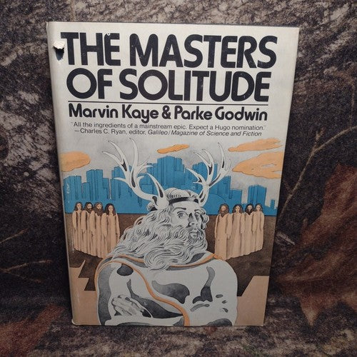 The Masters of Solitude by Marvin Kaye -1977 -Book Club Edition Hardcover Sci Fi