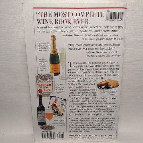 THE WINE BIBLE,  by Karen McNeil  (2001)