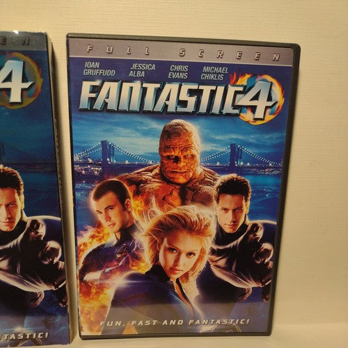 Fantastic Four (DVD, 2005, Full Screen) very good condition