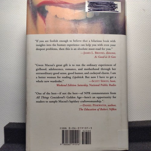Lipshtick by Gwen Macsai -2000 -Vintage Hardcover Fiction -1st Edition
