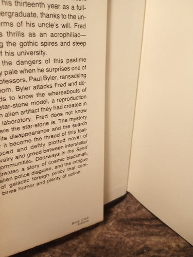 Doorways in the Sand - Hardcover By Zelazny, Roger 1976 BCE