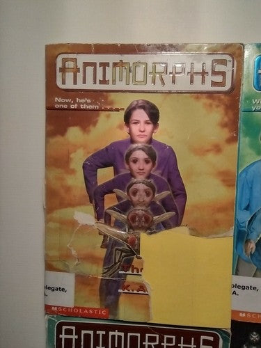 Lot of 4 Animorphs Novels, K.A. Applegate