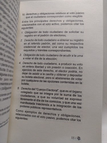 Defensa Jurídica Del Voto Por Carlos Emilio Arenas Bátiz -2000 -PB -
