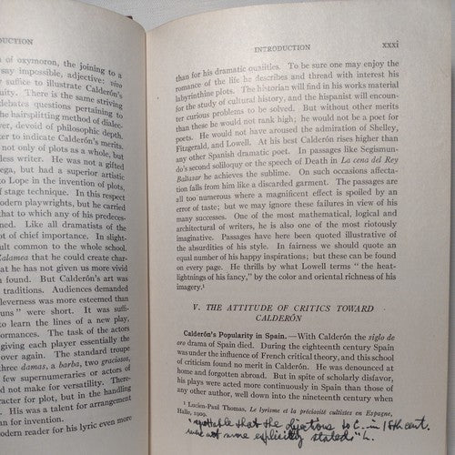 Calderón: Three Plays By G.T. Northup -1926 -HC no DJ -Theatre -Early Printing .