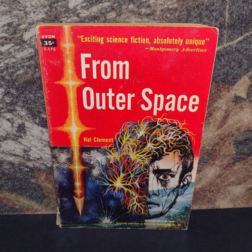 From Outer Space by Hal Clement -Paperback -1950 -Vintage Science Fiction