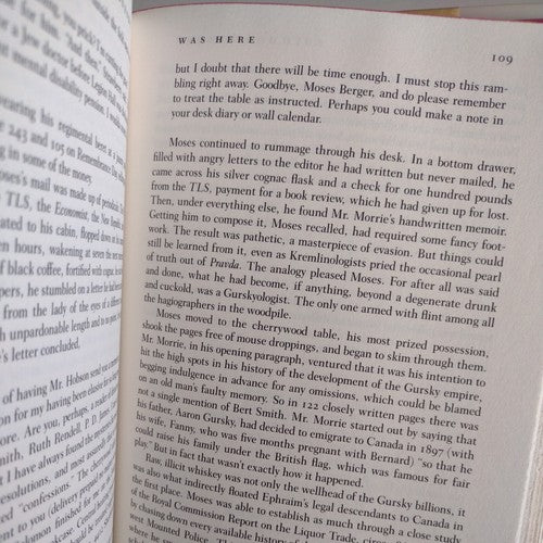 Solomon Gursky Was Here by Mordecai Richler (1990, Hardcover)