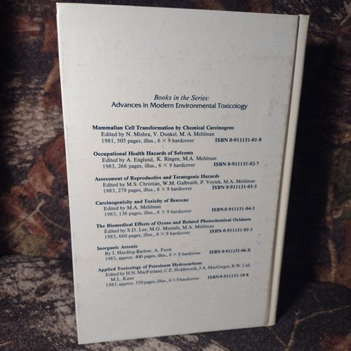 Modern Environmental Toxicology Vol 4: Carcinogenicity and Toxicity of Benzene