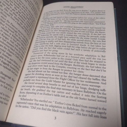 Killshandra by Anne McCaffrey -Hardcover -1985 -Book Club Edition -Science Fic.