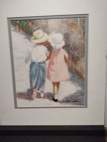 Secrets By Ivan Anderson, Signed Print Vintage 8x10