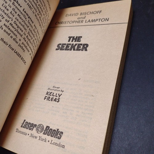 The Seeker by David Bischoff -Paperback -1976 -1st Publishing -Ace Books
