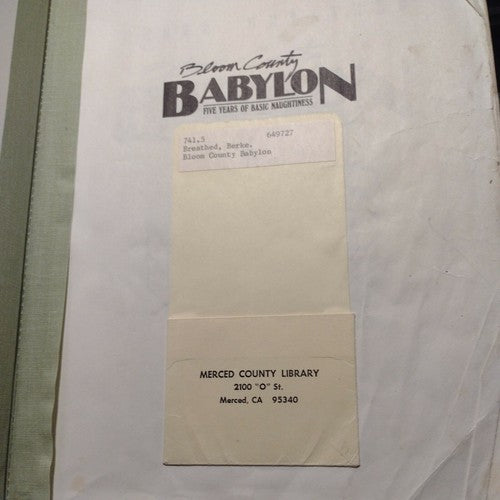 Bloom County Babylon : Five Years of Basic Naughtiness by Berke Breathed