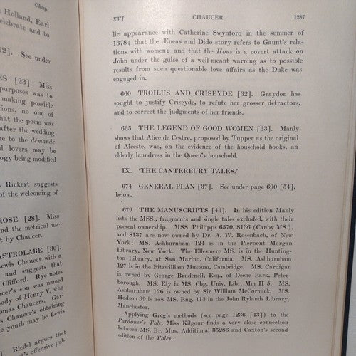 A Manual Of Middle English, 1050-1400 By John Wells -3rd & 4th Supplement  1929