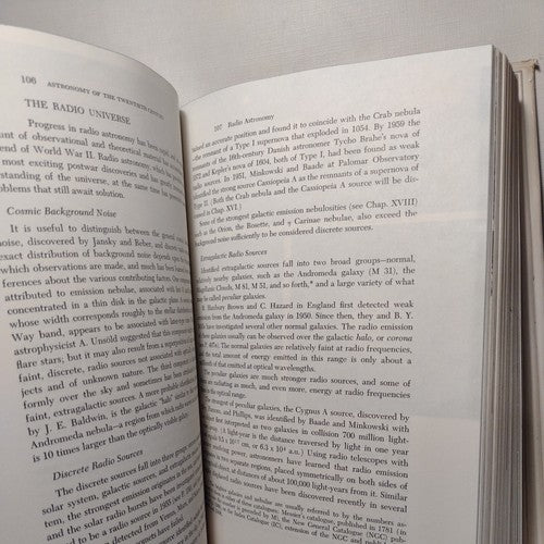 1962 "Astronomy Of The 20th Century" 1st Edition 1st Print Hardcover Struve