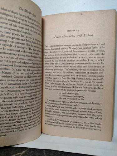A Short History Of French Literature By Geoffrey Brereton -1965 reprint -PB