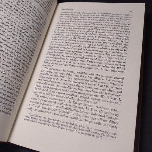 Peasant Rebellion & Communist Revolution In Asia by John Wilson Lewis -HC 1974