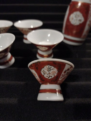 Saki Set,  Vintage Matsubara  7 Pc Set