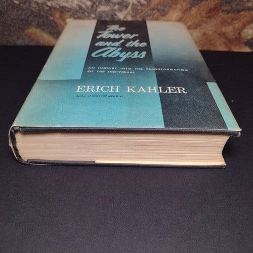 The Tower and the Abyss By Erich Kahler -1st Hardcover Edition -Braziller -1957