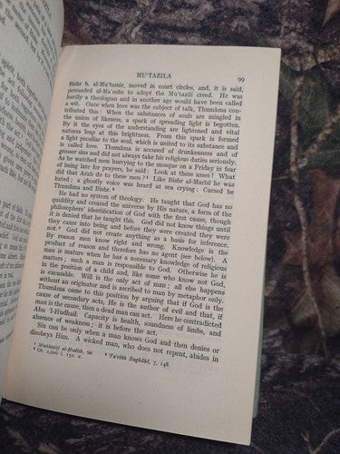 James Forlong Fund Volume XXIII: Muslim Theology by A.S. Tritton -1947 Hardcover