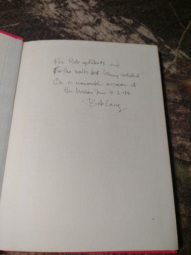 The Land and People of Pakistan by Robert Lang -Signed by Author -Hardcover 1974