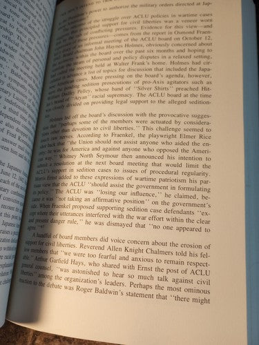 Justice at War: The Story of the Japanese-American Internment Cases Signed