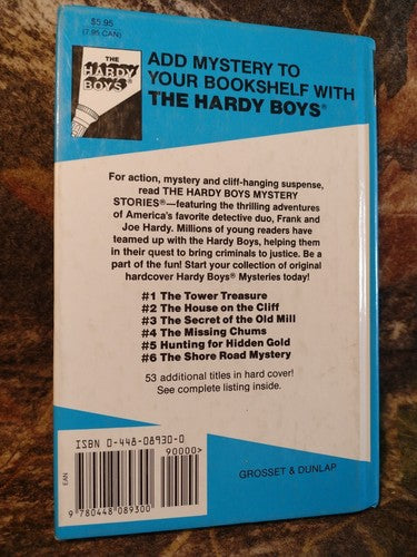 The Hardy Boys #30: The Wailing Siren Mystery by Franklin Dixon -1997 -Hardcover