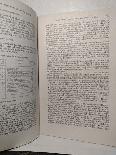 Soil Survey Of Monroe County: Part 2 By T.M. Bushnell -1928 Print -Soil Science
