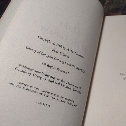 Doctor to the Galaxy by A.M. Lightner -Hardcover -1st Edition -1965 -Science FIc