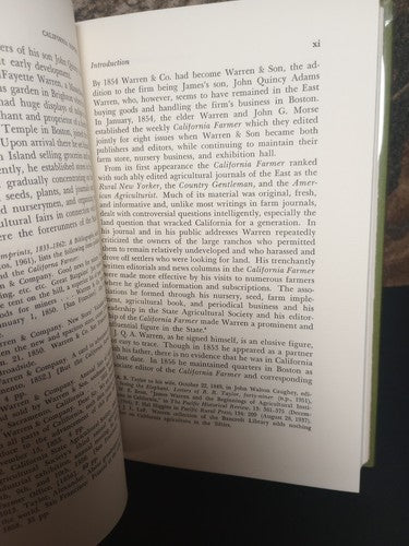 Gates, Paul California Ranchos and Farms 1846-1862 HCwDj