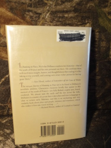 Running in Place by Nicholas Delbanco (1989, Hardcover) First Print