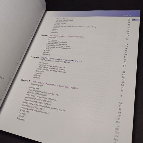 Fundamentals of Paramedic Practice: A Systems Approach, Sam Willis -2nd Ed 2020
