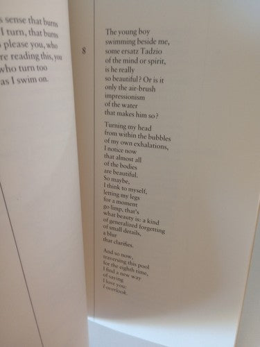Michael BLUMENTHAL / Laps 1st Edition 1984 Poetry