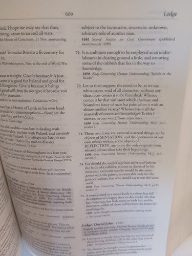 Chambers Dictionary of Quotations, by Allison Jones hardcover w dust jacket 1997