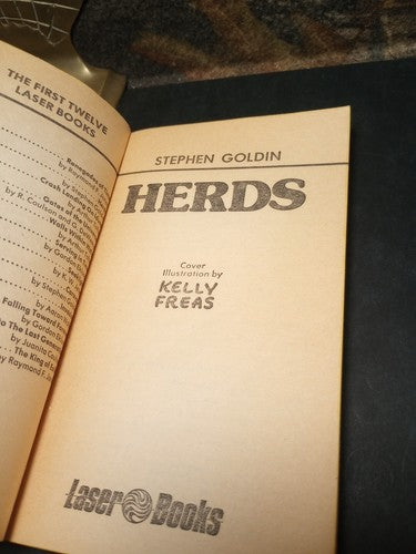 Herds by Stephen Goldin 1975 Laser Books #2 1st Printing Paperback