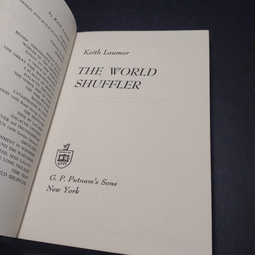 The World Shuffler by Keith Laumer -1970 -Hardcover -Vintage Science Fiction
