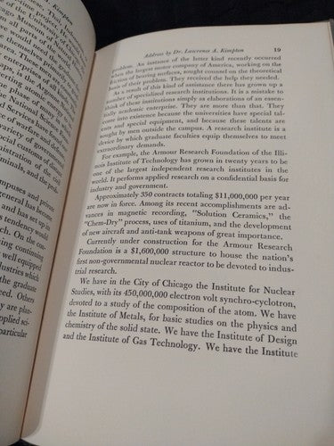 Commercial Club Of Chicago: Contributions Of Private Institutions 1955 exlibris