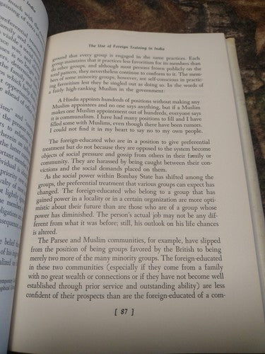 The Western-Educated Man in India by John Useem -1955 -HCwDJ -India History.