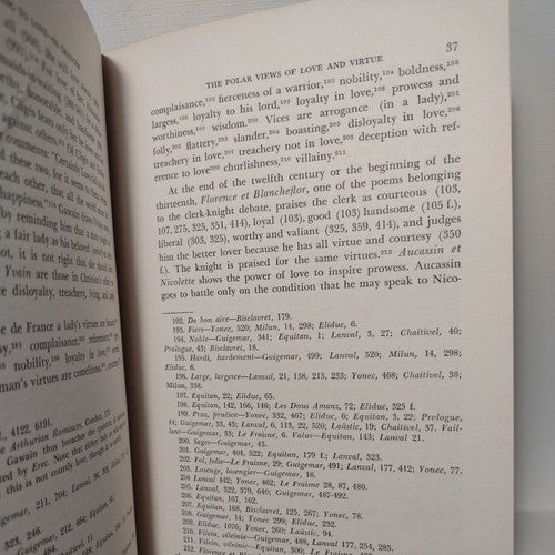 Virtue According To Love-In Chaucer, By Eugene E. Slaughter (1957) HC