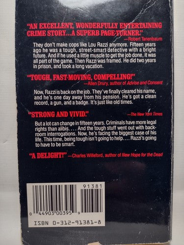The Right to Remain Silent by Charles Brandt -1989 -Mass Market PB -Crime/Thrill