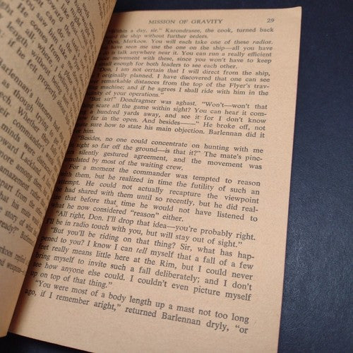 Mission of Gravity by Hal Clement -Paperback -1958 -Vintage Science Fiction