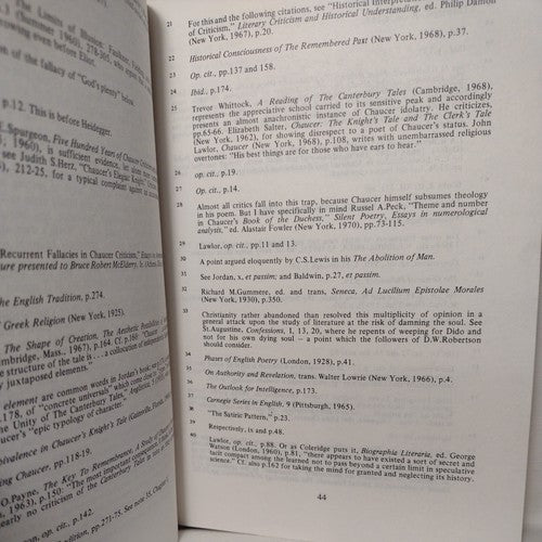 Beyond Canterbury : Chaucer, Humanism, and Literature by Raymond Tripp -1977 -HC