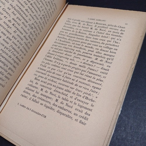 Portraits Intimes Du Dix-Huitieme Siecle II -1923 French Paperback -Definitive