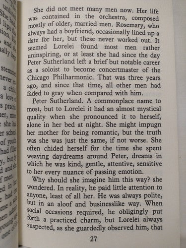 Thorndike Large Print: No Time For Love By Lori Herter -1981 -HCnoDJ -ExLibrary