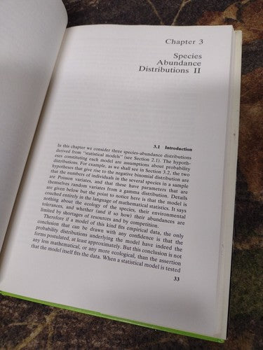 ECOLOGICAL DIVERSITY By E. C. Pielou - 1975 Hardcover -Ecology Environmental Sci